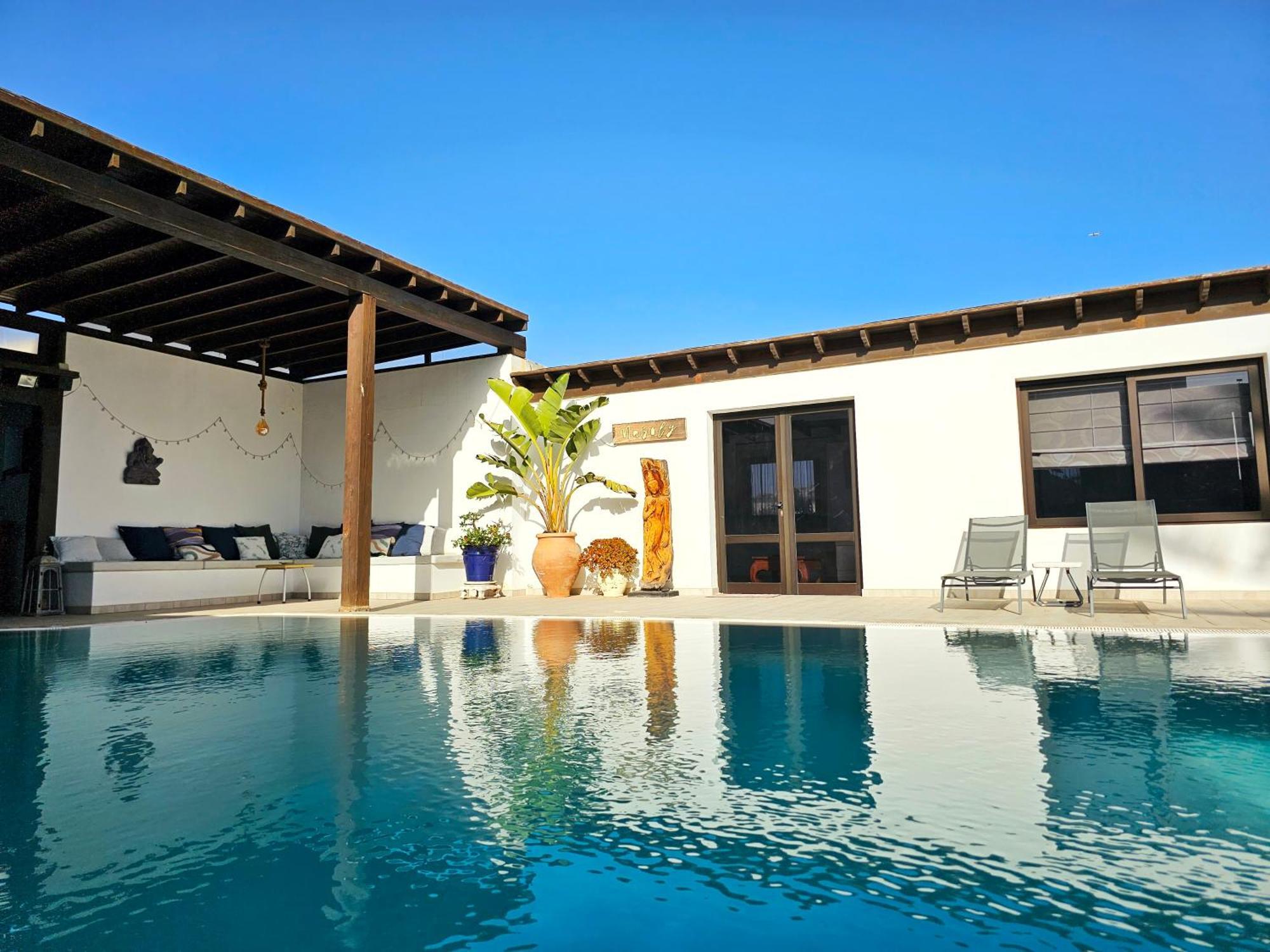 Villa Nazoly, Oasis De Tranquilidad Con Piscina Privada En El Corazon De Lanzarote Nazaret Zewnętrze zdjęcie